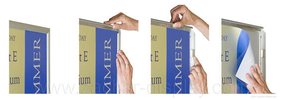 Poster Frame - Classic provides fast and easy poster change with snap frame mechanism.